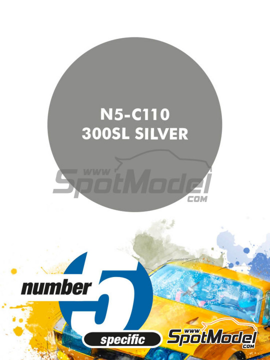 Boxart 300SL Silver  Number Five