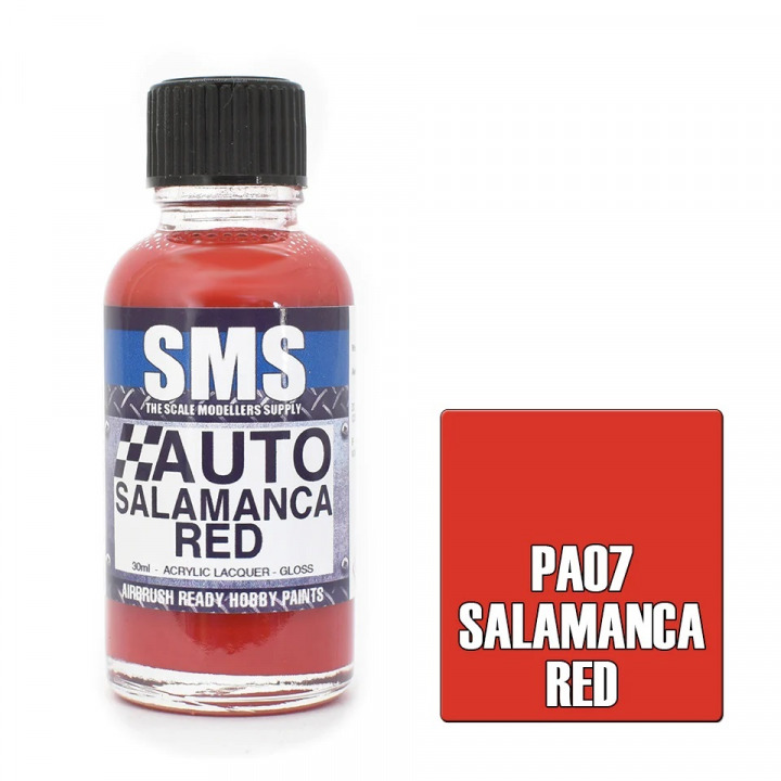 Boxart Auto Colour SALAMANCA RED  SMS