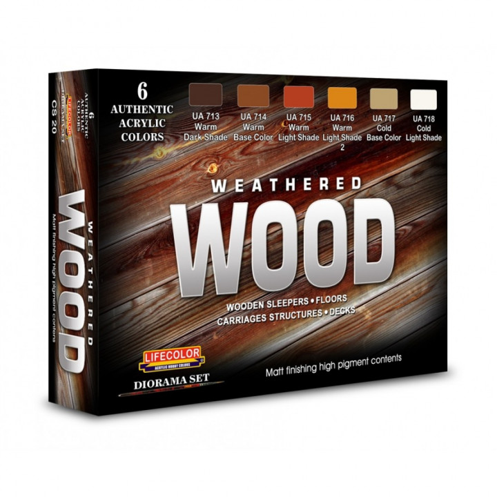 Boxart Weathered Wood  Lifecolor