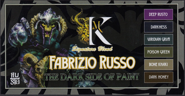 Boxart Signature Blend FABRIZIO RUSSO THE DARK SIDE OF PAINT  KIMERA KOLORS