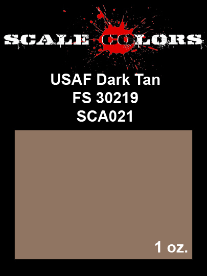 Boxart USAF Dark Tan FS30219 SCA021 Scale Colors