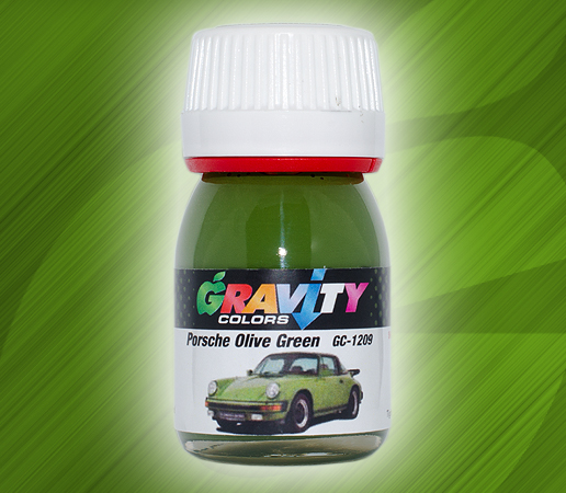 Boxart Porsche Olive Green  Gravity Colors