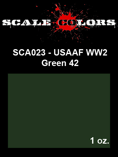Boxart USAAF Green 42 SCA023 Scale Colors