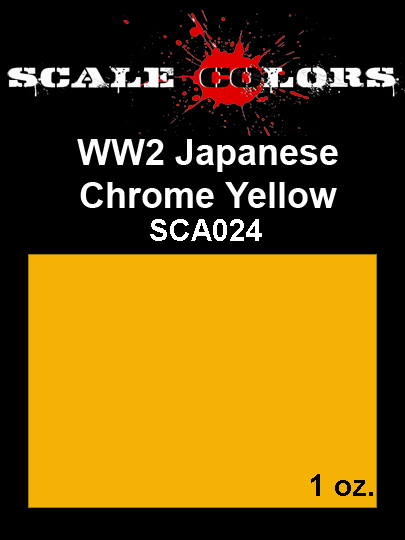Boxart IJN/IJA ID Chrome Yellow SCA024 Scale Colors