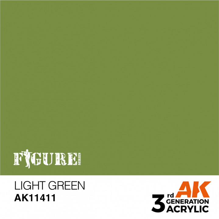Boxart Light Green  AK 3rd Generation - Figure