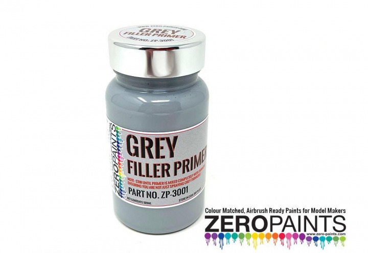 Boxart Grey Primer/Micro Filler  Zero Paints