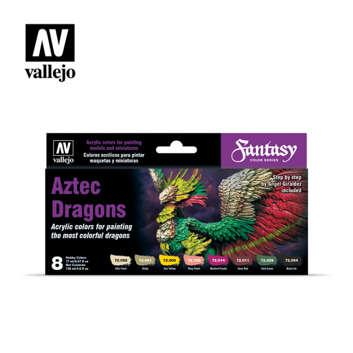 Boxart Aztec Dragons  Vallejo Fantasy