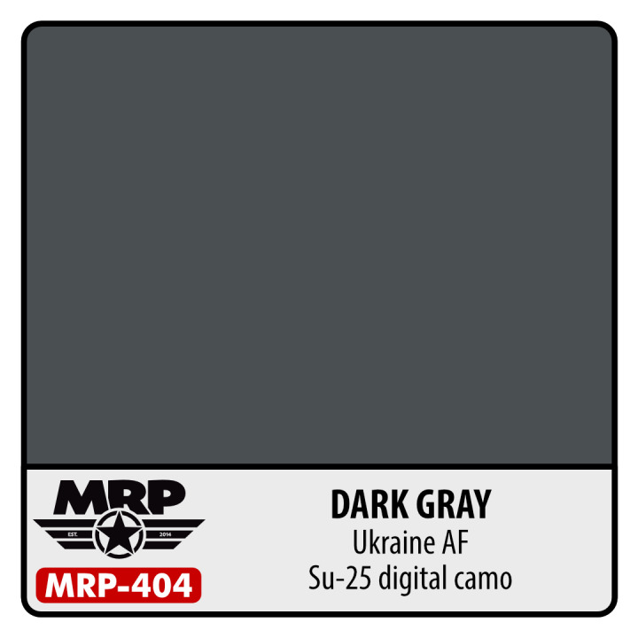 Boxart Dark Grey - Ukraine AF, Su-25, digital camo  MR.Paint
