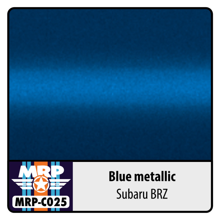 Boxart Blue metallic - Subaru BRZ  MR.Paint