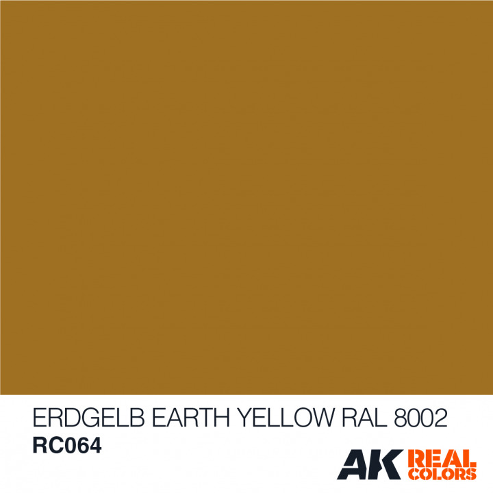 Boxart Erdgelb-Earth Yellow RAL 8002  AK Real Colors