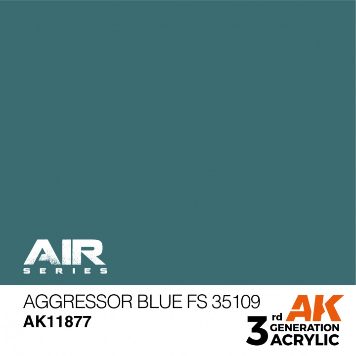 Boxart Aggressor Blue FS 35109 – AIR  AK 3rd Generation - Air
