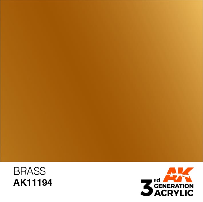 Boxart Brass - Metallic  AK 3rd Generation - General