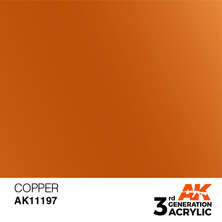 Boxart Copper - Metallic  AK 3rd Generation - General