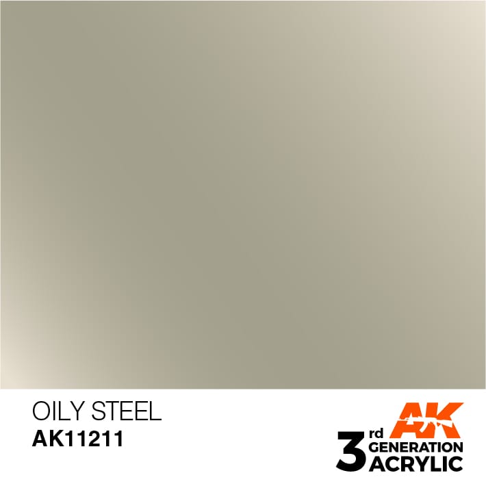 Boxart Oily Steel - Metallic  AK 3rd Generation - General