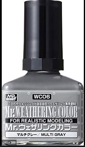 Boxart Mr. Weathering Color - Multi Gray  Mr. Weathering Color