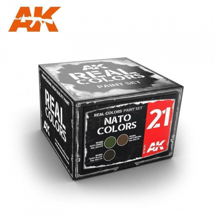 Boxart NATO Colors RCS021 AK Real Colors