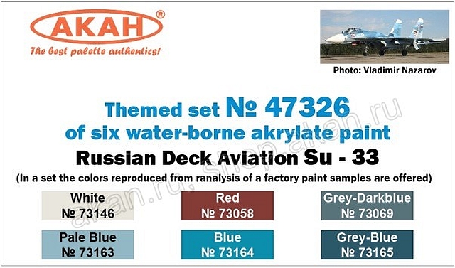Boxart Russian Carrier Aircraft - Su-33  Akah