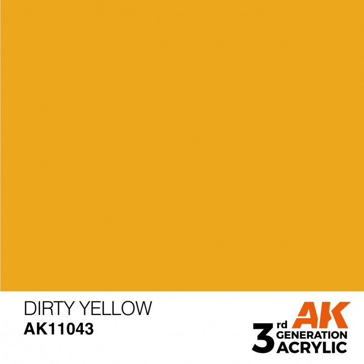 Boxart Dirty Yellow - Standard  AK 3rd Generation - General