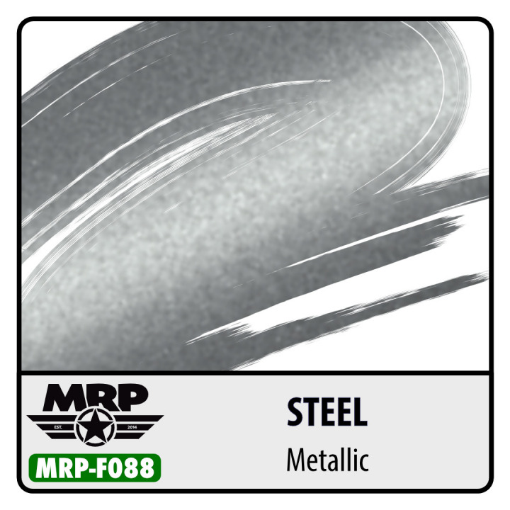 Boxart Steel - Metallic  MR.Paint