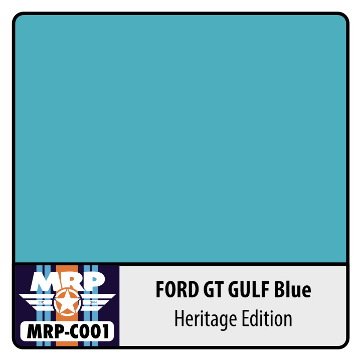 Boxart Ford GT - Gulf Blue (Heritage Edition) MRP-001 MR.Paint