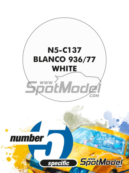 Boxart 936/77 White  Number Five