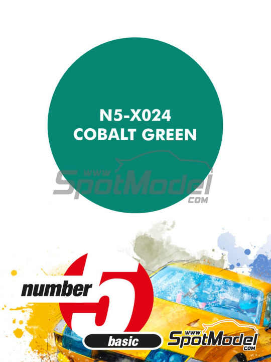 Boxart Cobalt Green  Number Five