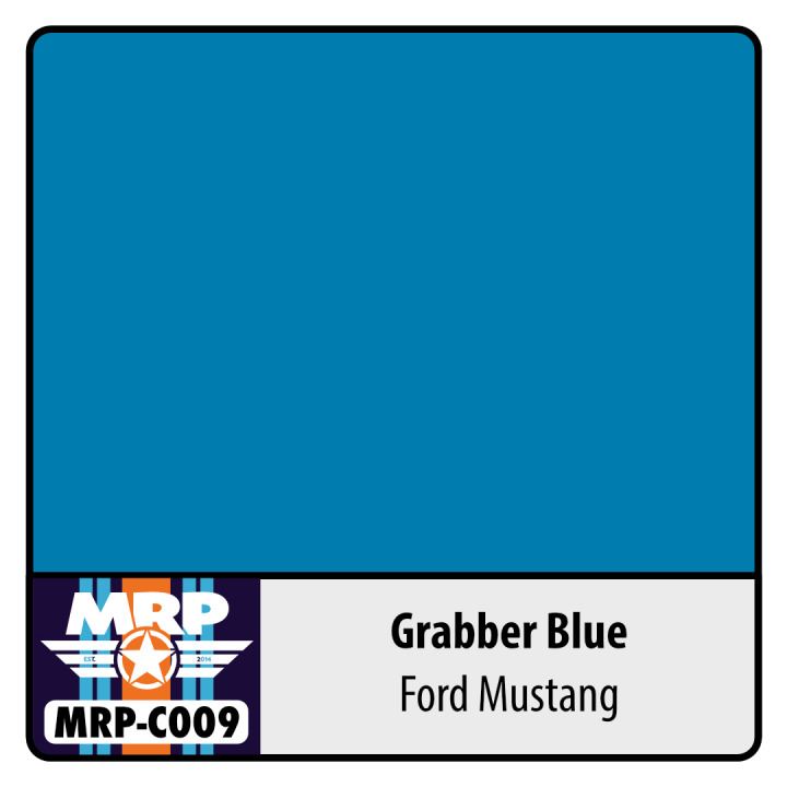 Boxart Grabber Blue - Ford Mustang  MR.Paint