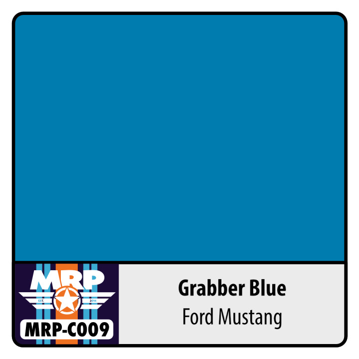 Boxart Grabber Blue - Ford Mustang MR.Paint Boxart Grabber Blue - Ford Mustang MR.Paint