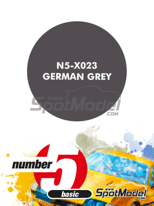 Boxart German Grey  Number Five