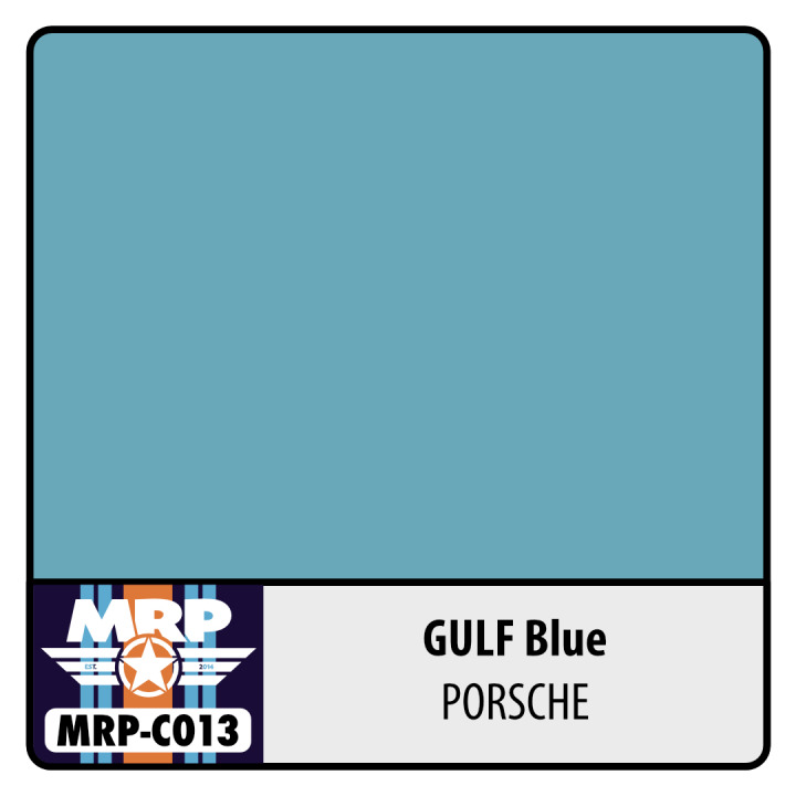 Boxart Porsche Gulf Blue  MR.Paint