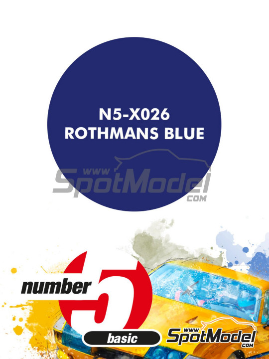 Boxart Rothmans blue  Number Five