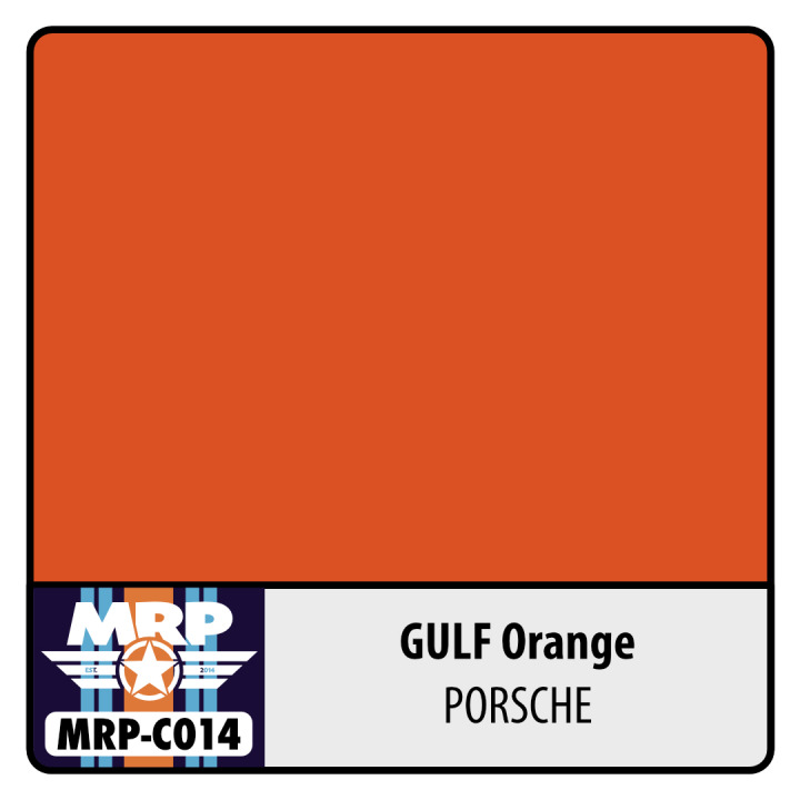 Boxart Porsche Gulf Orange MRP-014 MR.Paint