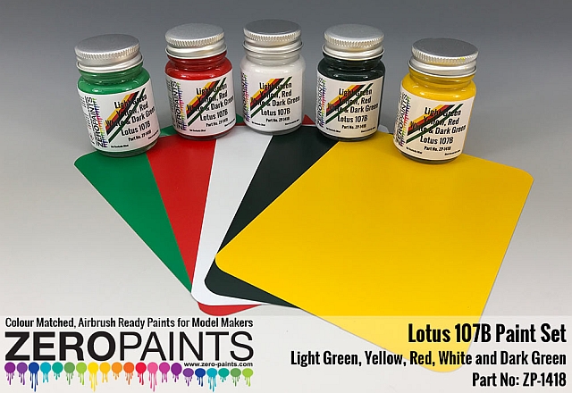 Boxart Lotus 107B Paint set  Zero Paints