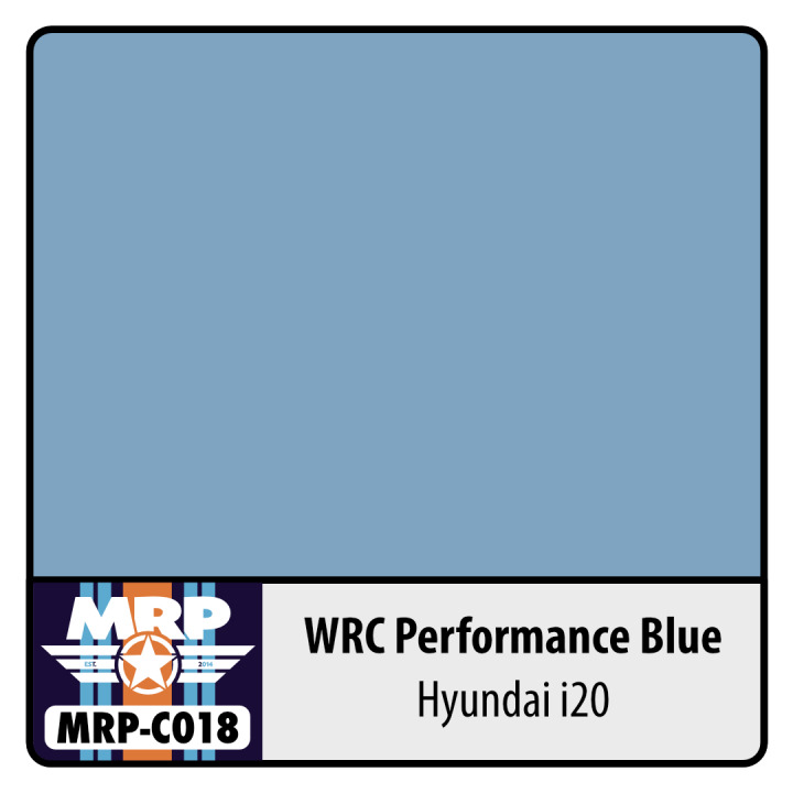 Boxart WRC Performance Blue - Hyundai i20 MRP-018 MR.Paint
