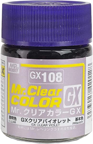 Boxart GX Clear Violet  Mr.COLOR