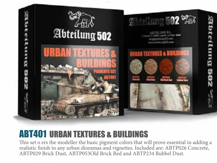 Boxart URBAN TEXTURES & BUILDINGS ABT401 Abteilung 502