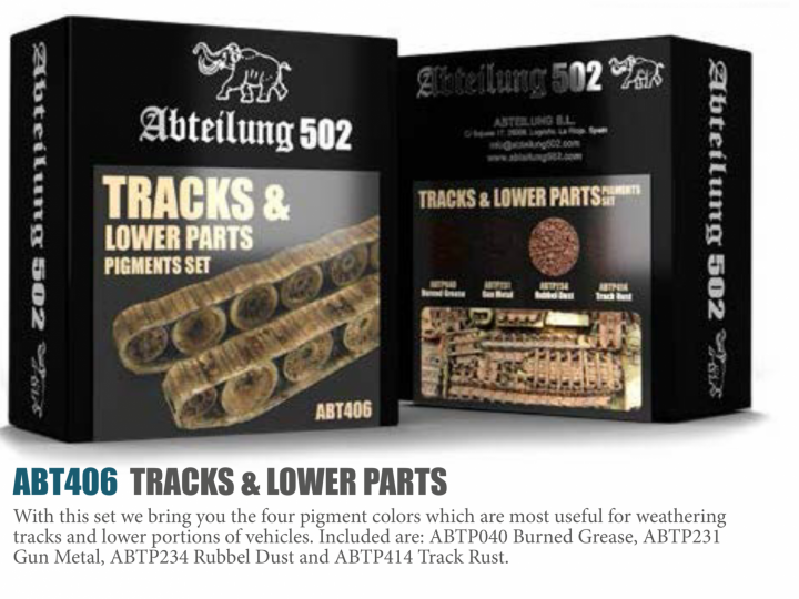 Boxart TRACKS & LOWER PARTS ABT406 Abteilung 502