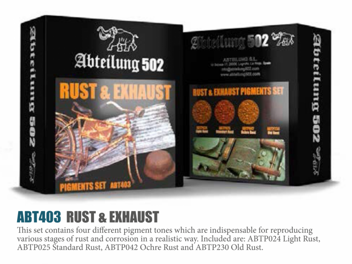 Boxart RUST & EXHAUST ABT403 Abteilung 502