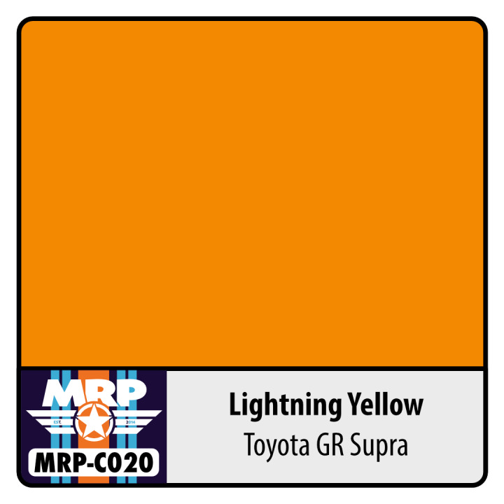 Boxart Lightning Yellow - Toyota GR Supra  MR.Paint