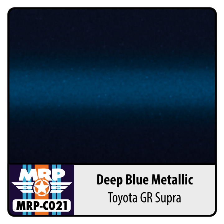 Boxart Deep Blue Metallic - Toyota GR Supra MRP-021 MR.Paint