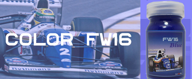 Boxart FW16 BLUE Williams  Barchetta Color