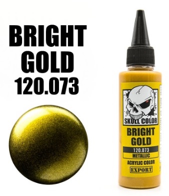 Boxart Bright Gold 073 Skull Color Metallic