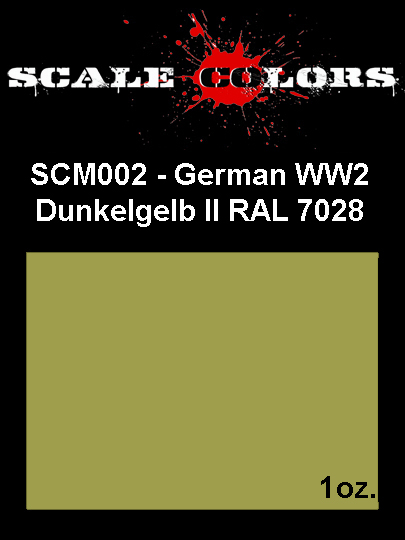 Boxart Panzer Olivgrun RAL 6003 SCM002 Scale Colors