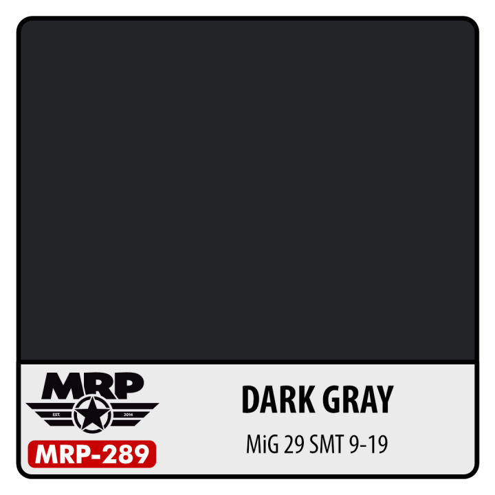 Boxart Dark Grey – Radio Antenna Covers (MiG-29 SMT 9-19)  MR.Paint