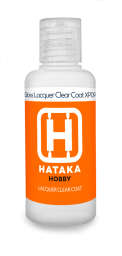 Boxart Gloss Lacquer Clear Coat HTK-XP09 Hataka Hobby Orange Line