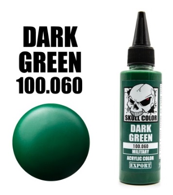 Boxart Dark Green 060 Skull Color Military