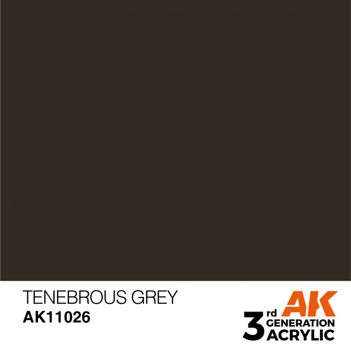 Boxart Tenebrous Grey - Standard  AK 3rd Generation - General