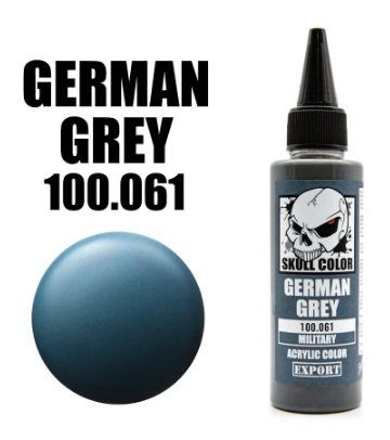 Boxart German Grey 061 Skull Color Military