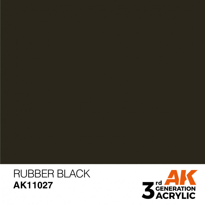 Boxart Rubber Black - Standard  AK 3rd Generation - General