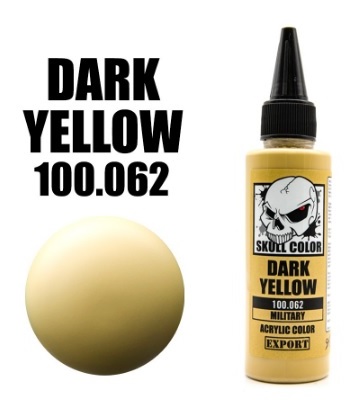 Boxart Dark Yellow 062 Skull Color Military